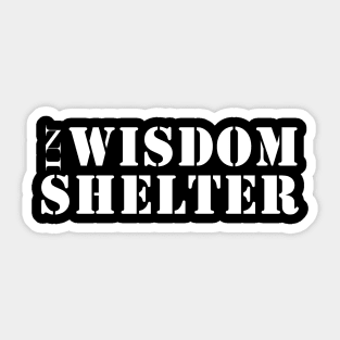 Scholomance School - In Wisdom Shelter Sticker